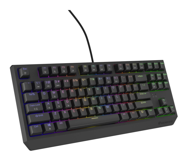 Genesis Thor 230 TKL Outemu Red Hot Swap czarna - 1226120 - zdjęcie 2
